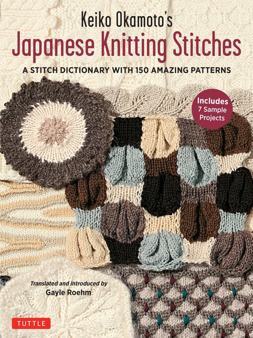 Title details for Keiko Okamoto's Japanese Knitting Stitches by Keiko Okamoto - Available